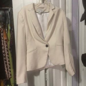 Bone colored blazer